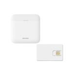 (AX PRO) KIT de Alarma AX PRO / Incluye: 1 Hub con batería de respaldo / 1 año de Servicio de Datos 600MB / Wi-Fi / 3G/4G / Compatible con Hik-Connect P2P