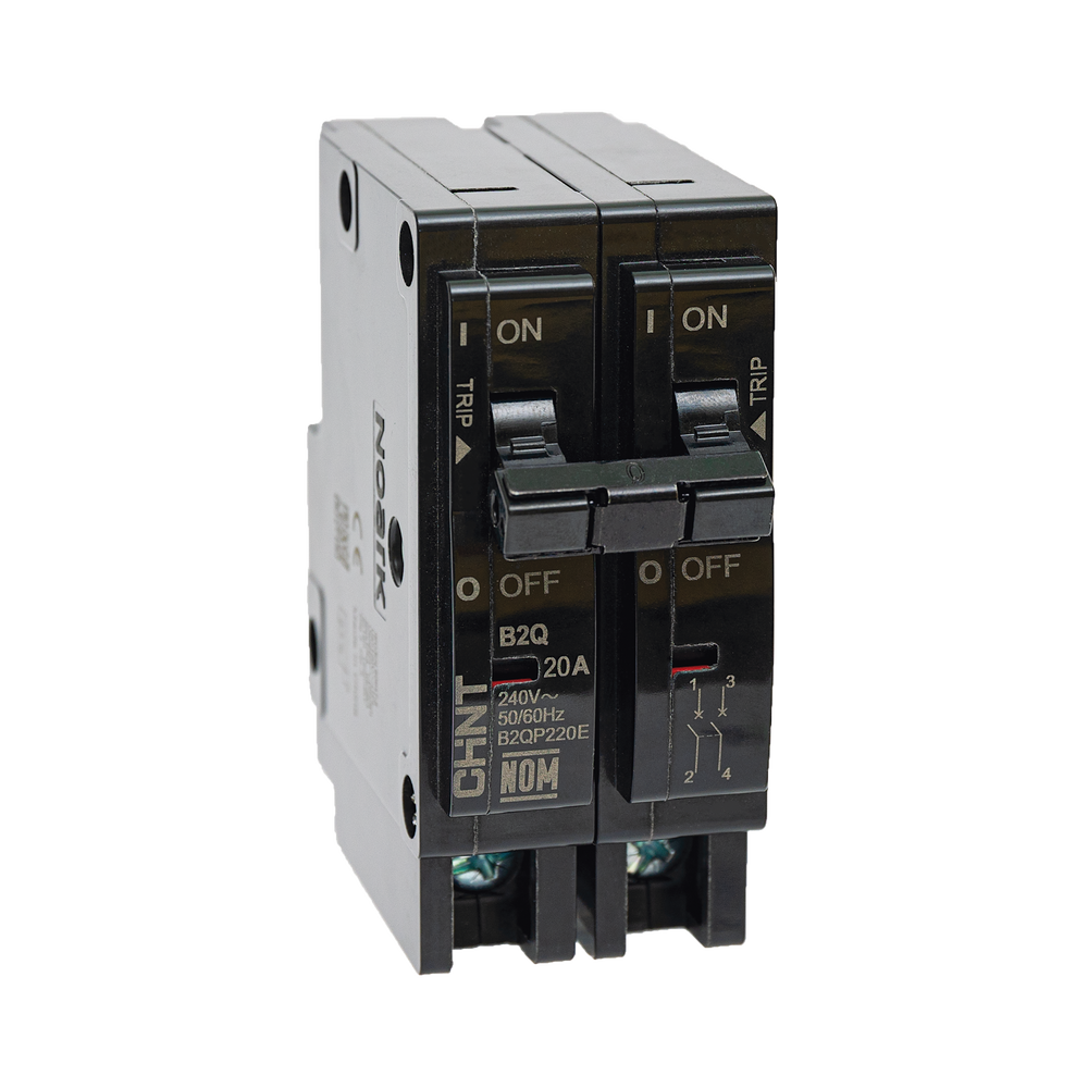 Interruptor Termomagnético Enchufable, Serie: B2Q, 2P, 40A, 240V (SKU:1002283) - Imagen 3