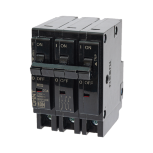 MCB - Interruptor Termomagnético Enchufable, Serie: B2Q, 3P, 40A, 240V (SKU:1002299)