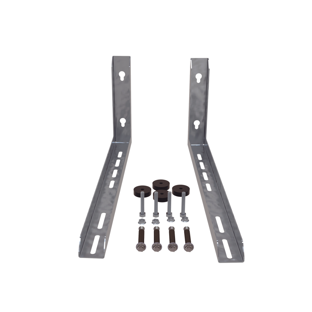 Base Mini split / Para Condensador o Unidad Externa / Galvanizada / Montaje de pared / Capacidad de 1 a 3 toneladas / EPCOM INDUSTRIAL - Imagen 2
