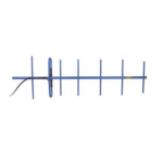 Antena Yagi MAXRAD de 7 Elementos, Frecuencia  403-430 MHz con Ganancia de 10 dB, N Hembra
