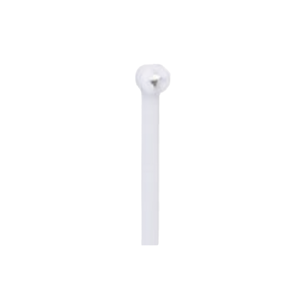 Cincho Dome-Top 305mm largo x 4.7mm ancho, Nylon 6.6, Color Natural. Paquete 1000 piezas - Imagen 3