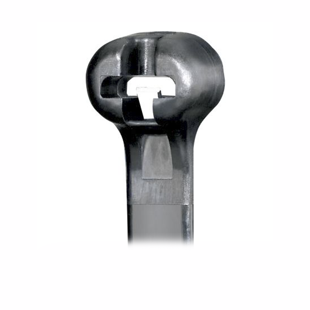Cincho Dome-Top Nylon 6.6, 378mm largo x 7mm ancho, Color Negro. Paquete de 250 piezas - Imagen 3