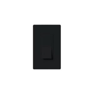Switch un solo polo 15 Amp negro nigth