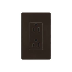 TOMACORRIENTE 120V/15A COLOR CAFE