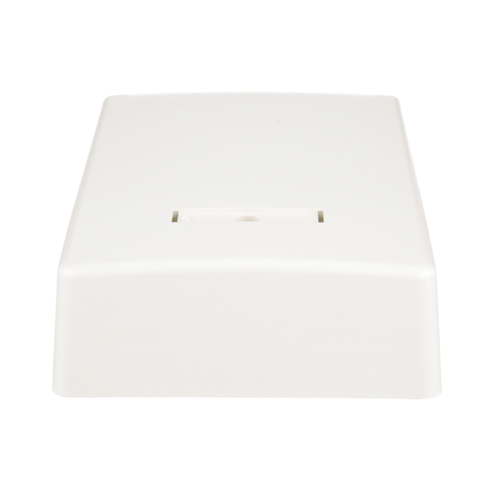 Caja de Montaje en Superficie, con Accesorio para Resguardo de Fibra ?ptica, para 12 M?dulos Mini-Com, Color Blanco Mate - Imagen 4