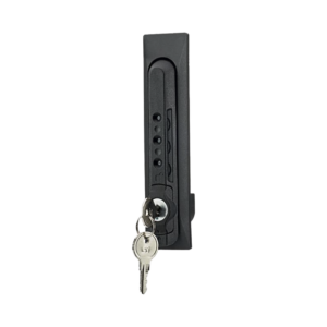 Chapa de Combinaci??n de 3 D??gitos con Llave, Compatible con Gabinetes Tipo N, Tipo S y Tipo D de Panduit, Color Negro