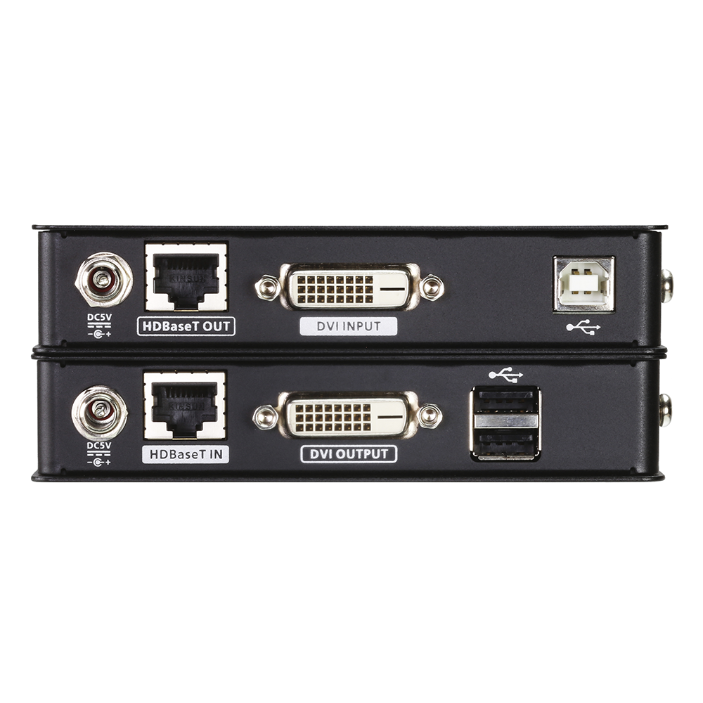 Extensor KVM HDBaseT???| DVI | USB | formato compacto (1920 x 1200 a 100m) - Imagen 3