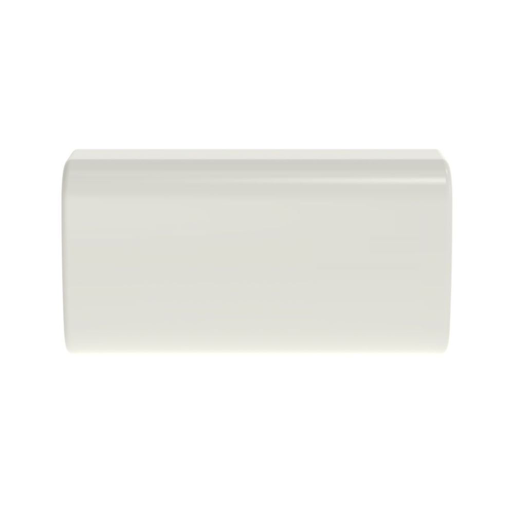 Unión recta, para uso con canaleta LD5, material ABS, Color Blanco Mate - Imagen 4
