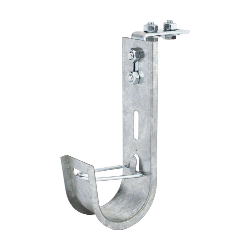 Soporte (Gancho) tipo J-Hook, hasta 28 cables Cat6, ideal para soportar cableado en los espacios de manipulación al aire, Para instalación en interior - Imagen 2