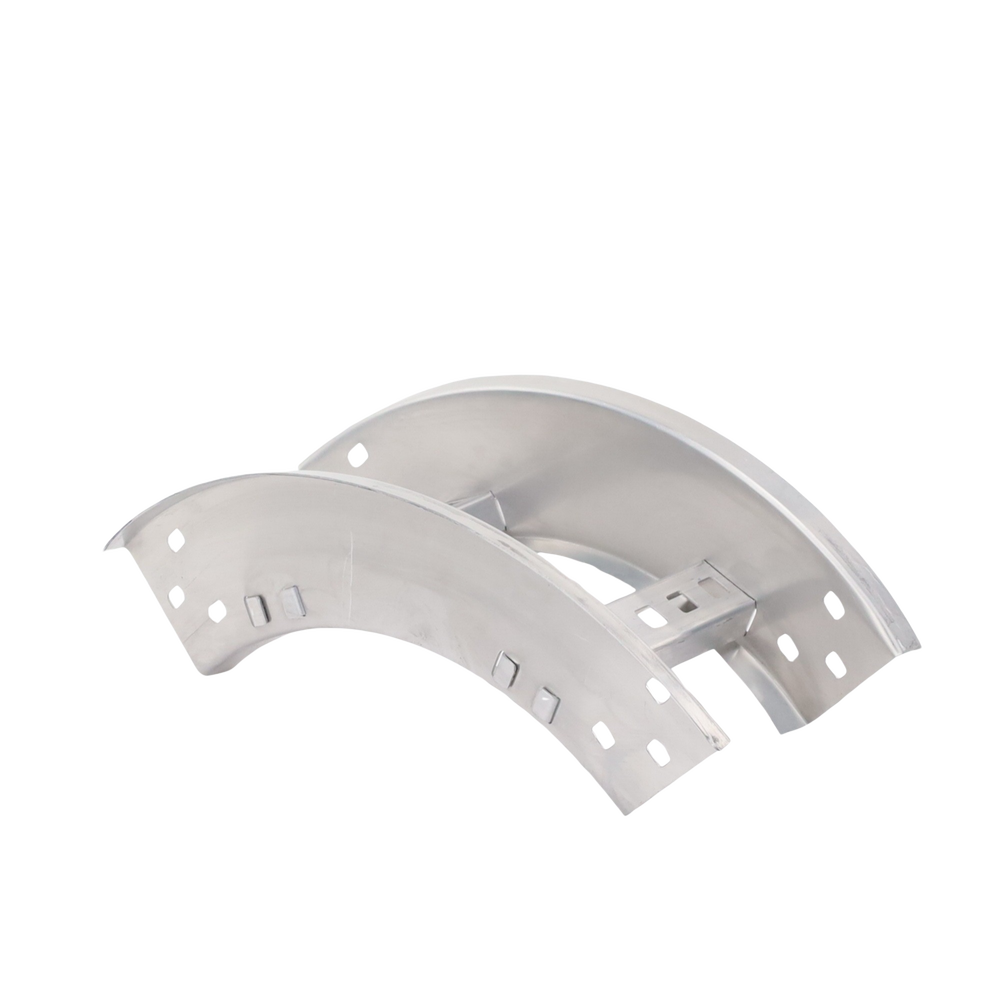 Curva Vertical Exterior de Aluminio de 90° Perfil Z / Peralte 3 1/4" / Ancho 6" / Radio 8" / Incluye Tornillería - Imagen 3