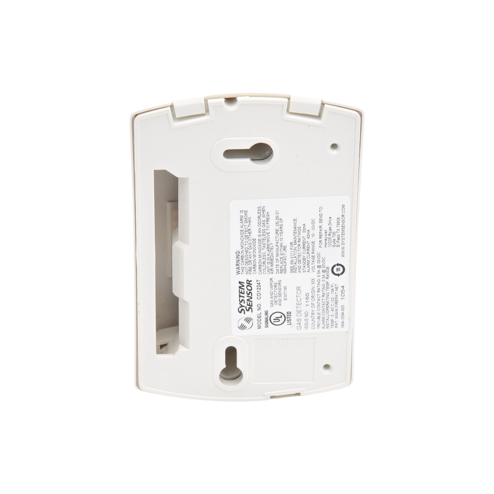 Detector de Monóxido de Carbono, Montaje en Muro, para Panel de Detección de Incendio - Imagen 3