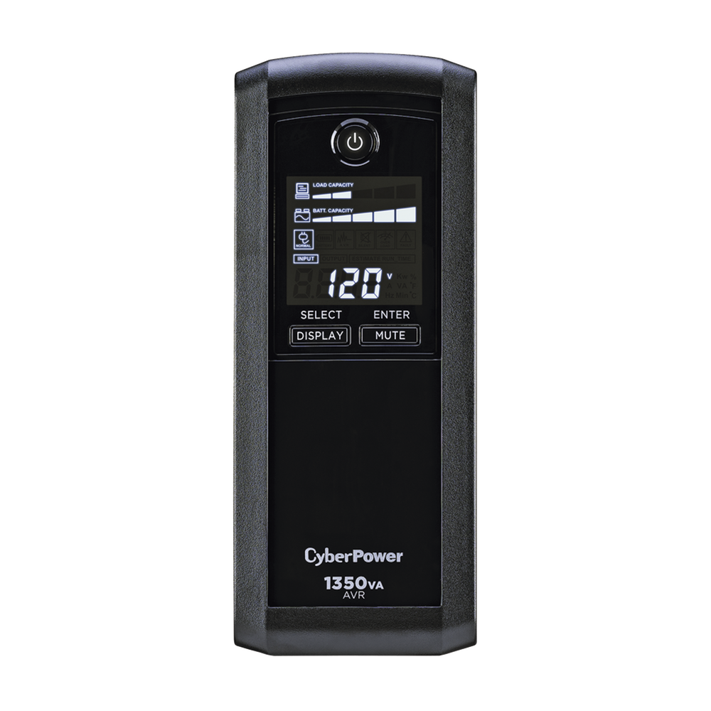 UPS de 1350 VA/815 W, Topolog??a L??nea Interactiva, Entrada 120 Vca NEMA 5-15P, Tipo Mini Torre, Con 10 Tomas NEMA 5-15R - Imagen 2