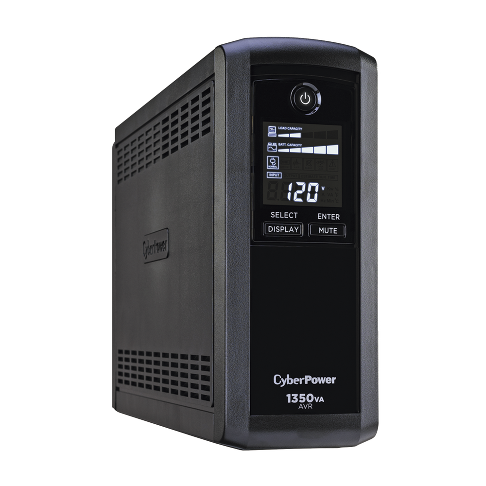 UPS de 1350 VA/815 W, Topolog??a L??nea Interactiva, Entrada 120 Vca NEMA 5-15P, Tipo Mini Torre, Con 10 Tomas NEMA 5-15R