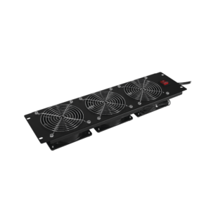 Kit de 3 Ventiladores para Montaje en Rack de 19 in, Alimentaci??n 220 Vca con Plug IEC C14, 3 UR, Color Negro