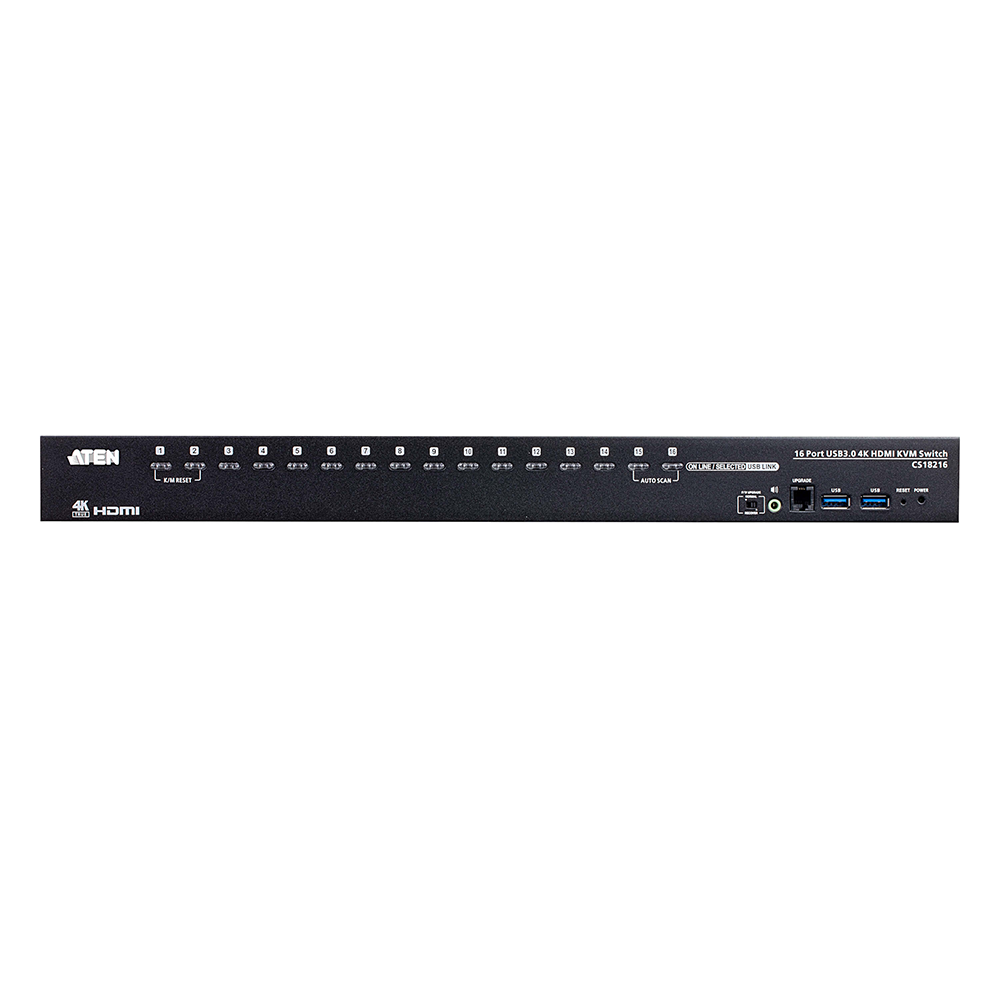 Switch KVM | 16 Puertos | 4K USB 3.0 | Video DynaSync??? | Conexi??n en Cascada | Funci??n Pantalla Mǧltiple - Imagen 2