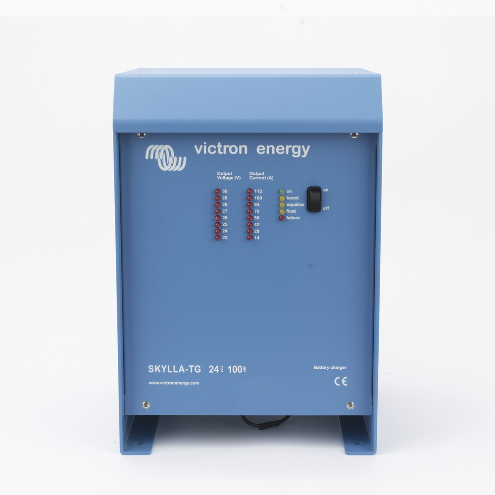 Skylla-TG 24/80 / Cargador de Baterías para Ambientes Marinos 24 V, 80 A / Bancos de 400 a 800 Ah - Imagen 2