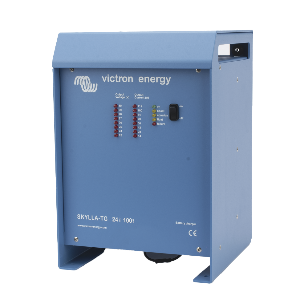 Skylla-TG 24/80 / Cargador de Baterías para Ambientes Marinos 24 V, 80 A / Bancos de 400 a 800 Ah - Imagen 3