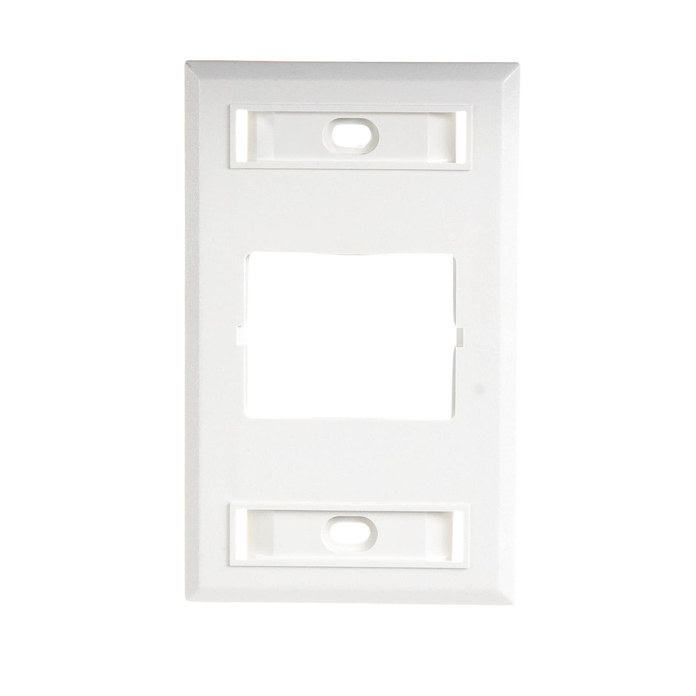 Placa de Pared CT, Para un Acoplador, Color Blanco - Imagen 4