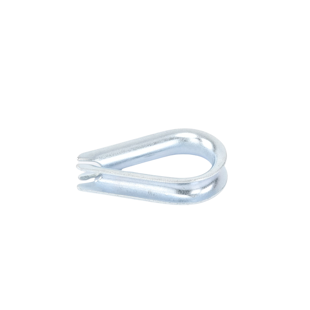Cuello/ Guardacabo/ Rozadera para Cable de 1/4" de Acero Galv. por Inmersi??n. - Imagen 2