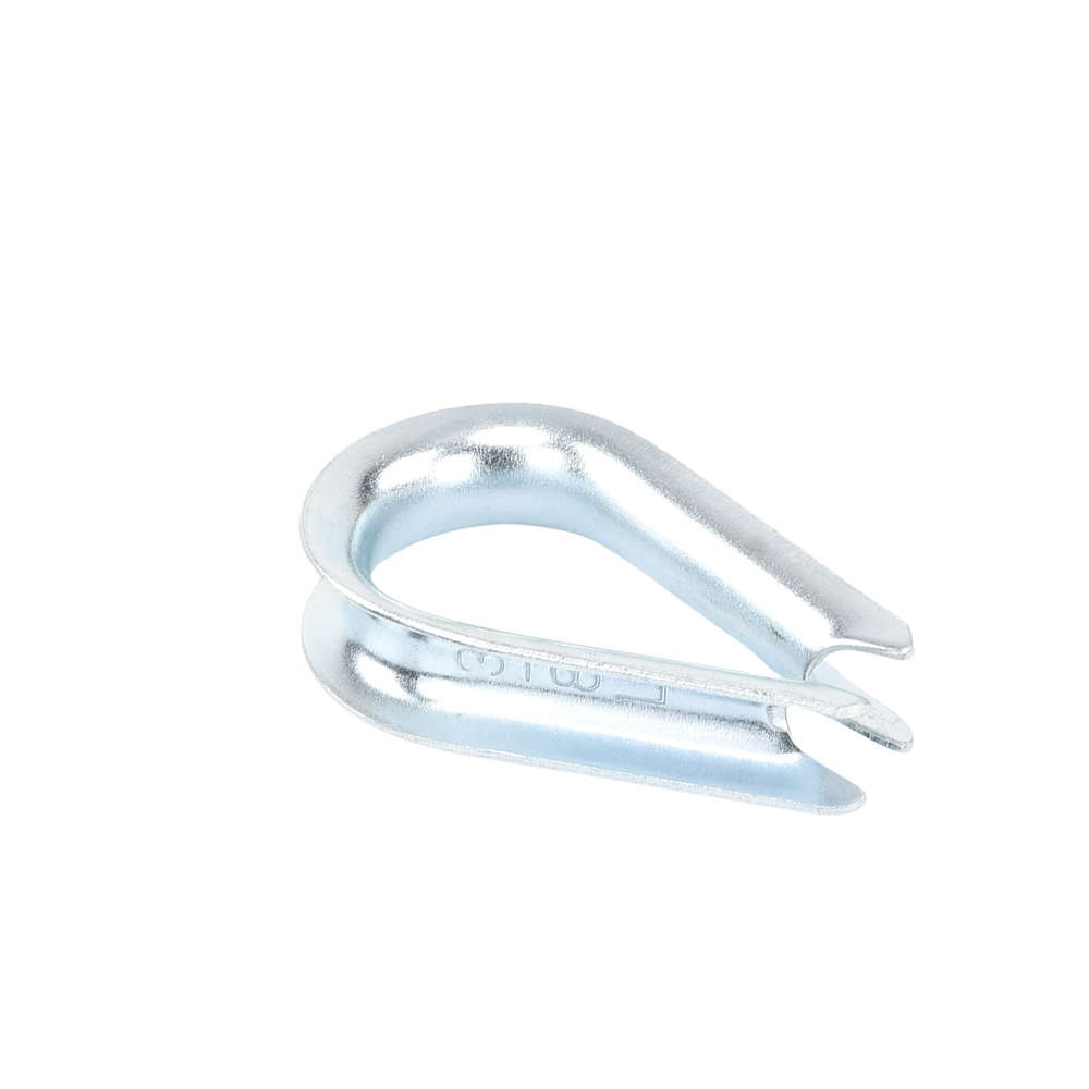 Cuello/ Guardacabo/ Rozadera para Cable de 3/8" de Acero Galv. por Inmersi??n. - Imagen 2