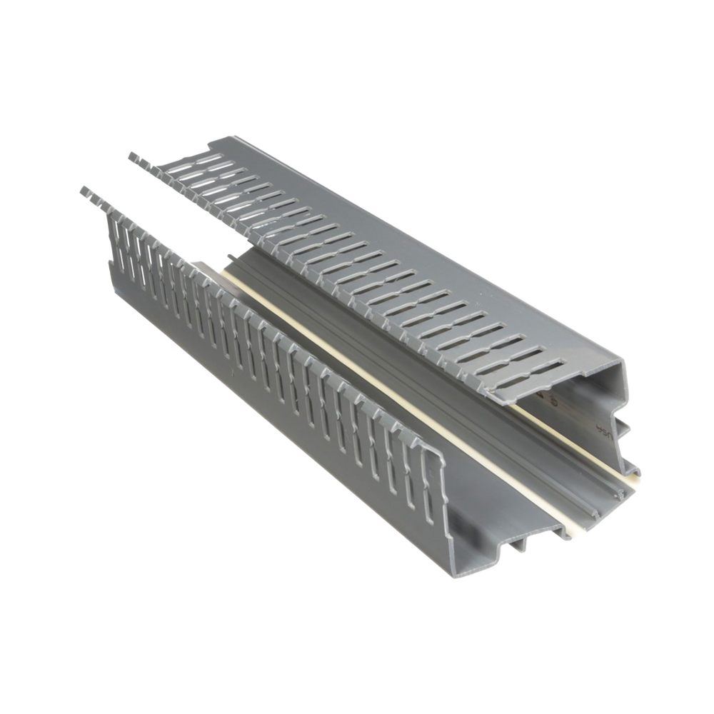 Canaleta para Cable en Esquina, 5.33" x 4.58", 6 Pies, Color Gris - Imagen 2