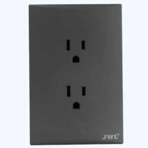 Placa con 2 Toma  Corriente Duplex 2P Y T 10 - 15 A 127 V 60 Hz