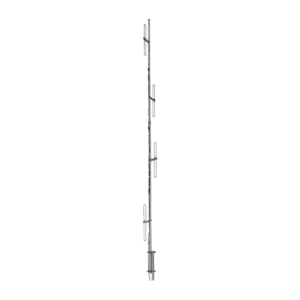 Antena Base VHF, de 4 Dipolos, Rango de Frecuencia 138 - 150 MHz.