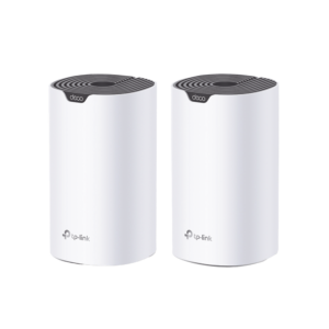 Kit 2 Routers Inalǭmbricos MESH Interior para Hogar / Doble Banda Wi-Fi 5 AC1900 Mbps / 3 Puerto Gigabit WAN/LAN / 3 Antenas Internas / Administraci??n Mediante la App Deco (iOS, Android)