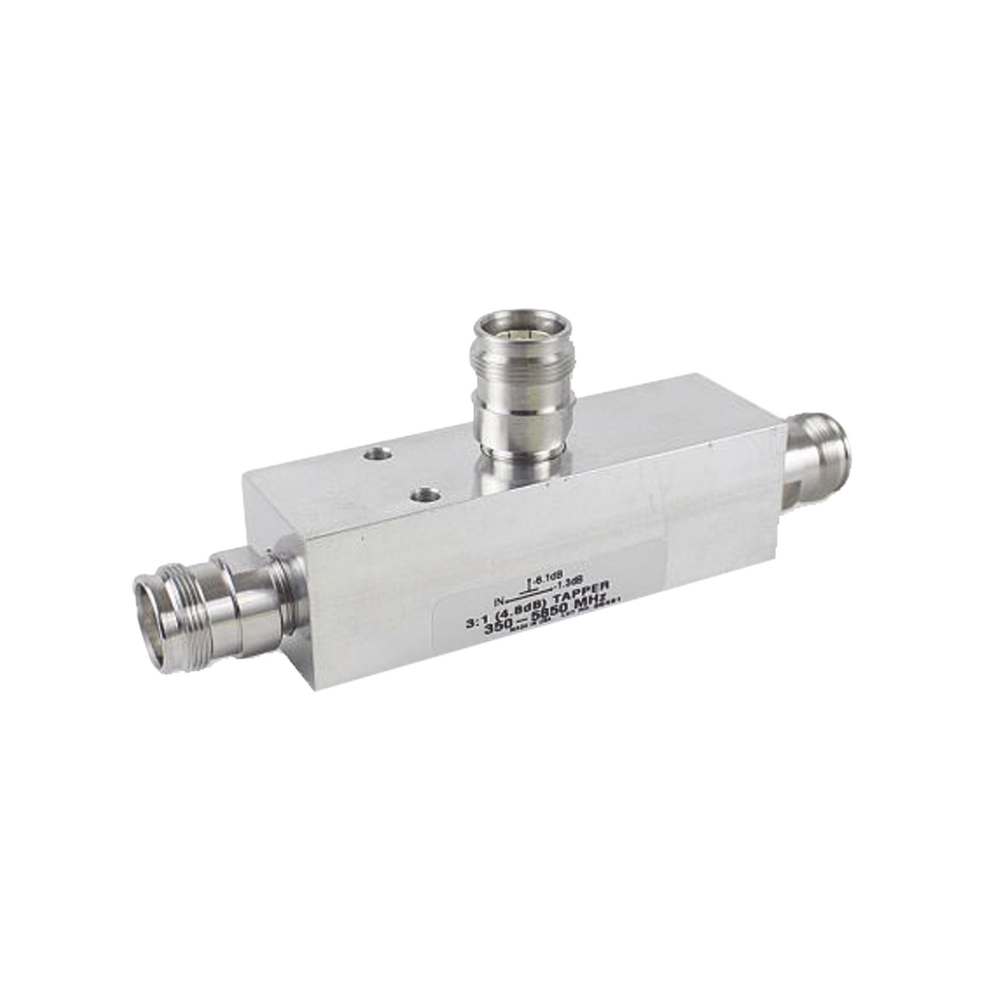 SEPARADOR 6dB (4:1) Tap 350-5930MHz 500W -161dBc 4.3-10 IP67 .