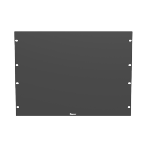 Tapa Ciega Para Rack Estǭndar de 19in, Plano, de Acero, 8UR, Color Negro
