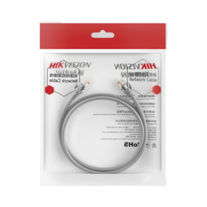 Cable de Parcheo (Patch Cord) / UTP / Cat. 6 (24 AWG) / 10 Metros (32.81 Pies) / Color Gris / Ideal para PoE+ / Interior