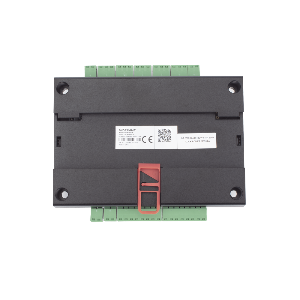 Expansor de 2 Puertas para Paneles de Control de Acceso DS-K27 Series / Comunicación RS-485 / 4 Entradas y 2 Salidas Auxiliares - Imagen 6