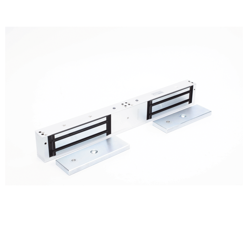 Chapa Magnética para Doble Puerta / Puerta Antifuego / Soporta 1200 Lbs (500 Kg) / Indicador LED - Imagen 2