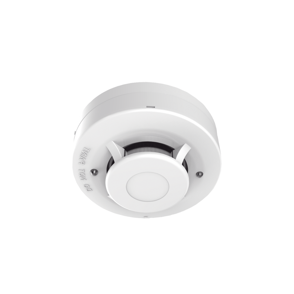 Detector de Humo Fotoeléctrico No Direccionable de 4 Hilos / Ideal para Cualquier Panel de Alarma Cableado / Indicadores LED