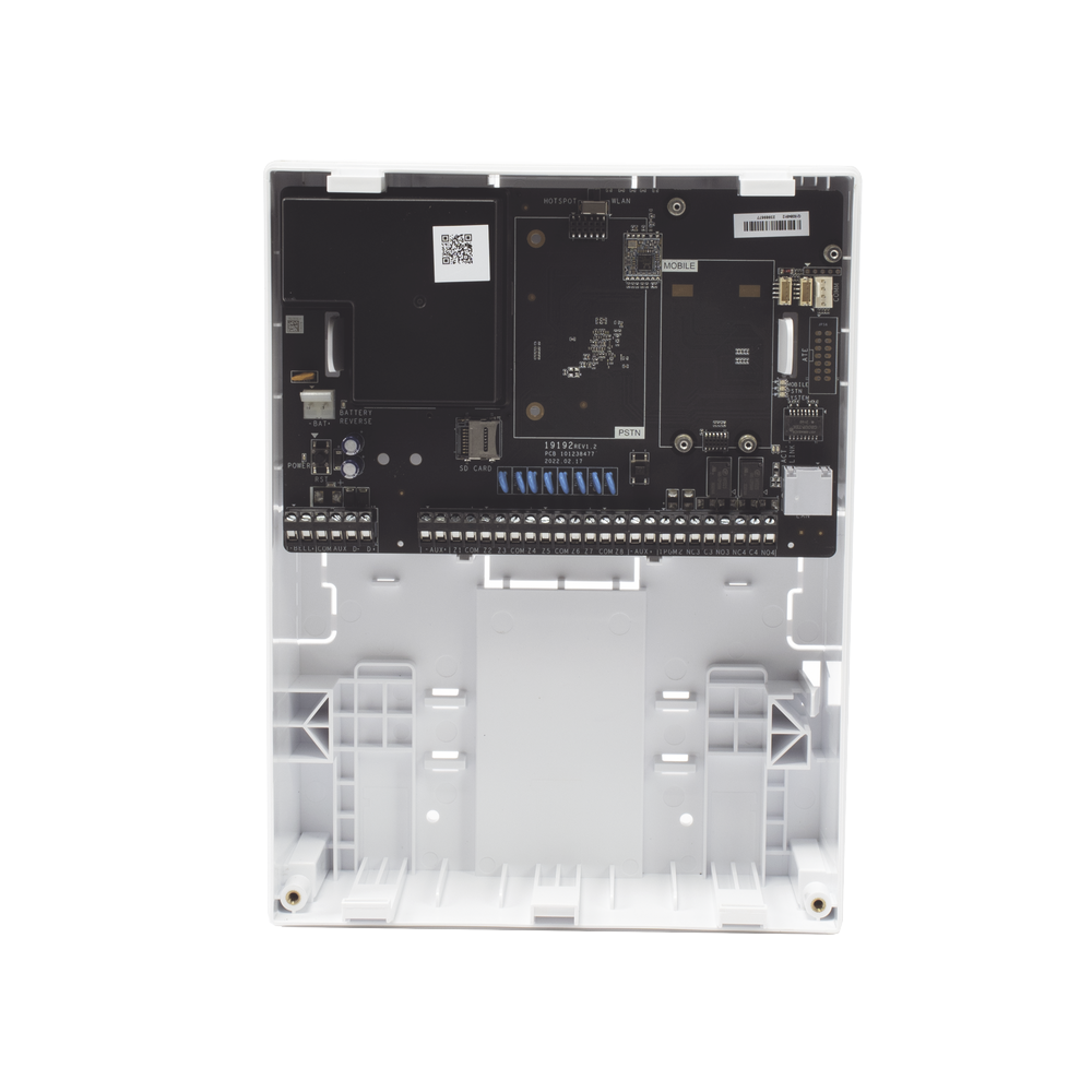 Panel de Alarma AX HYBRID PRO / Wi-Fi / 8 Zonas Cableadas Directas al Panel / 56 Zonas Expandibles: Inalámbricas o Cableadas por Medio de Módulos / Soporta Integración de Batería de Respaldo / 32 Particiones (Áreas) - Imagen 4