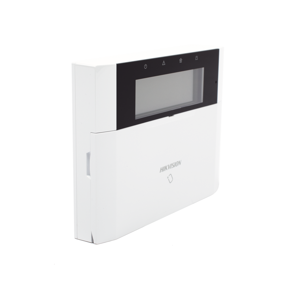 (AX HYBRID PRO) Teclado Compatible con el Panel Hybrid Pro Hikvision DS-PHA64-LP y DS-PHA64-LP(B) / Pantalla LCD / 2 zonas cableadas / 1 salida de alarma / 64 Llaveros - Imagen 3