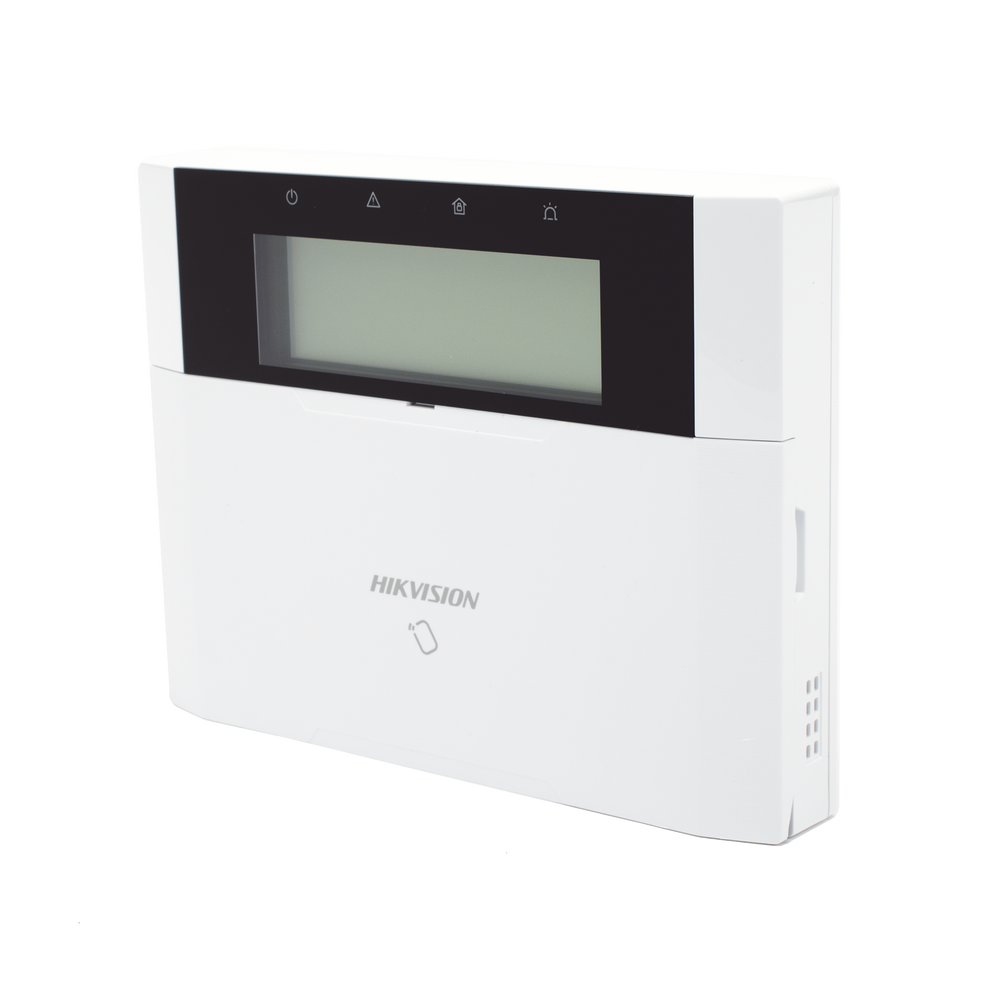 (AX HYBRID PRO) Teclado Compatible con el Panel Hybrid Pro Hikvision DS-PHA64-LP y DS-PHA64-LP(B) / Pantalla LCD / 2 zonas cableadas / 1 salida de alarma / 64 Llaveros - Imagen 4