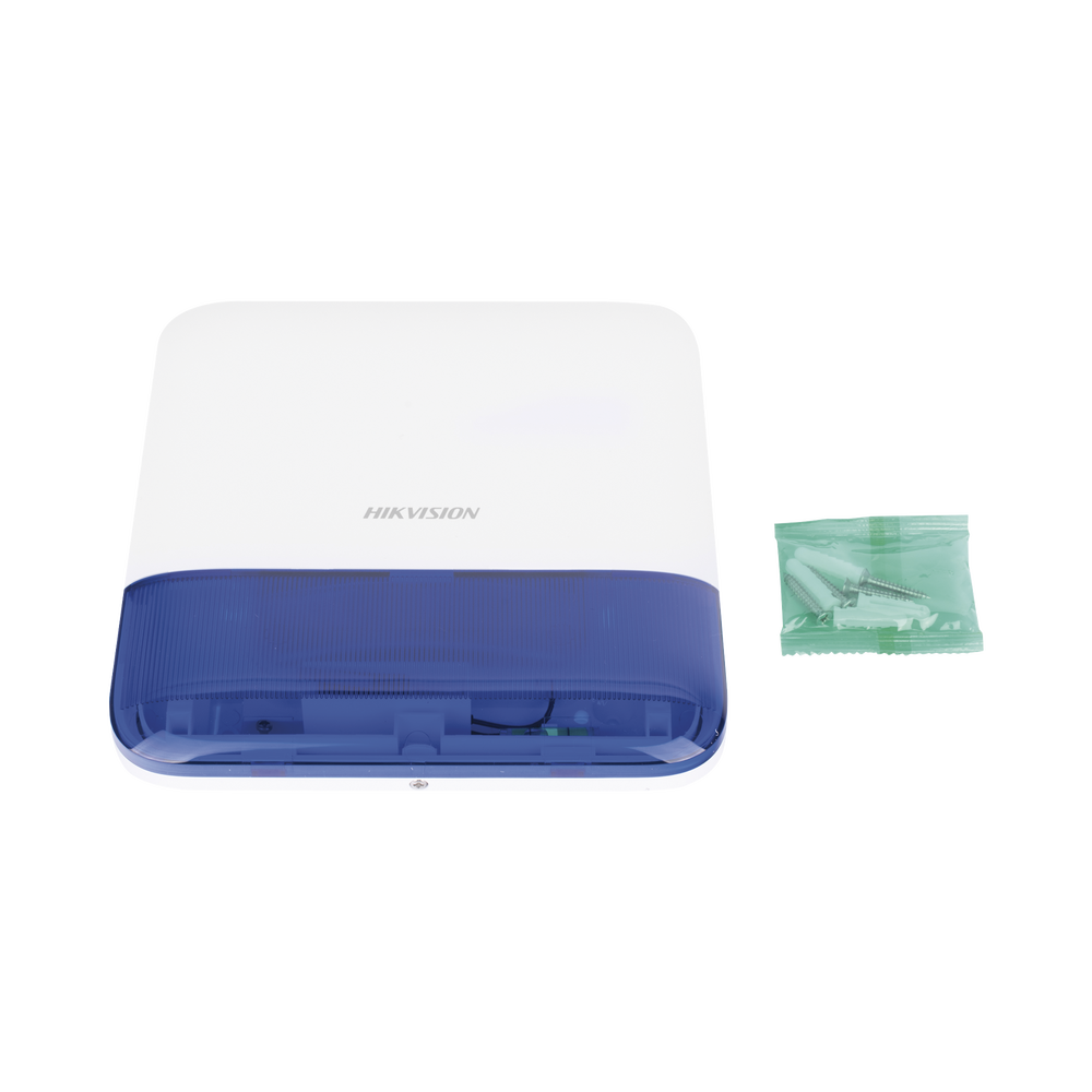 (AX PRO) Sirena Inalámbrica con Estrobo Azul para Exterior IP65 / 110 dB - Imagen 6