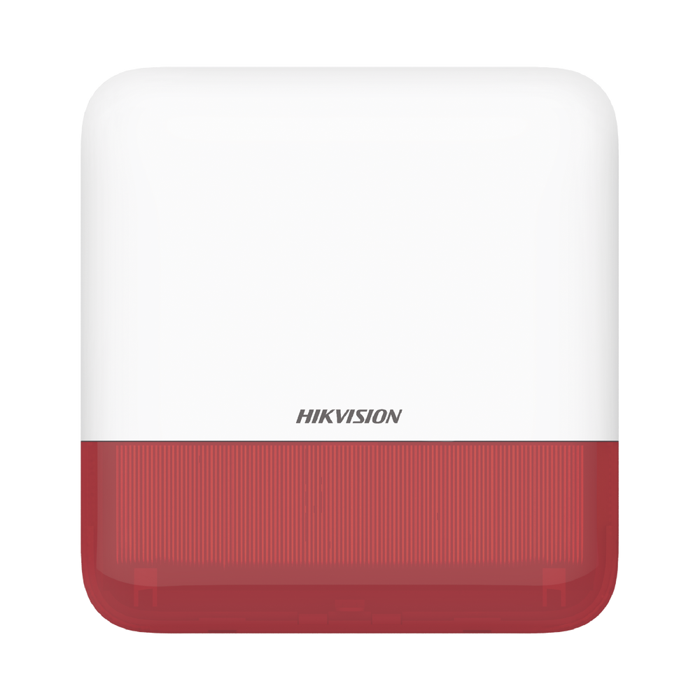 (AX PRO) Sirena Inalámbrica con Estrobo Rojo para Exterior IP65 / 110 dB - Imagen 2
