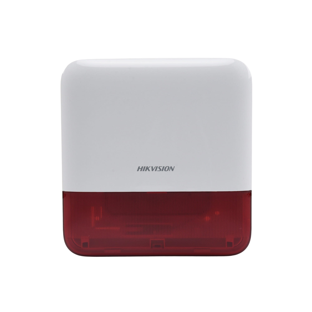 (AX PRO) Sirena Inalámbrica con Estrobo Rojo para Exterior IP65 / 110 dB - Imagen 4