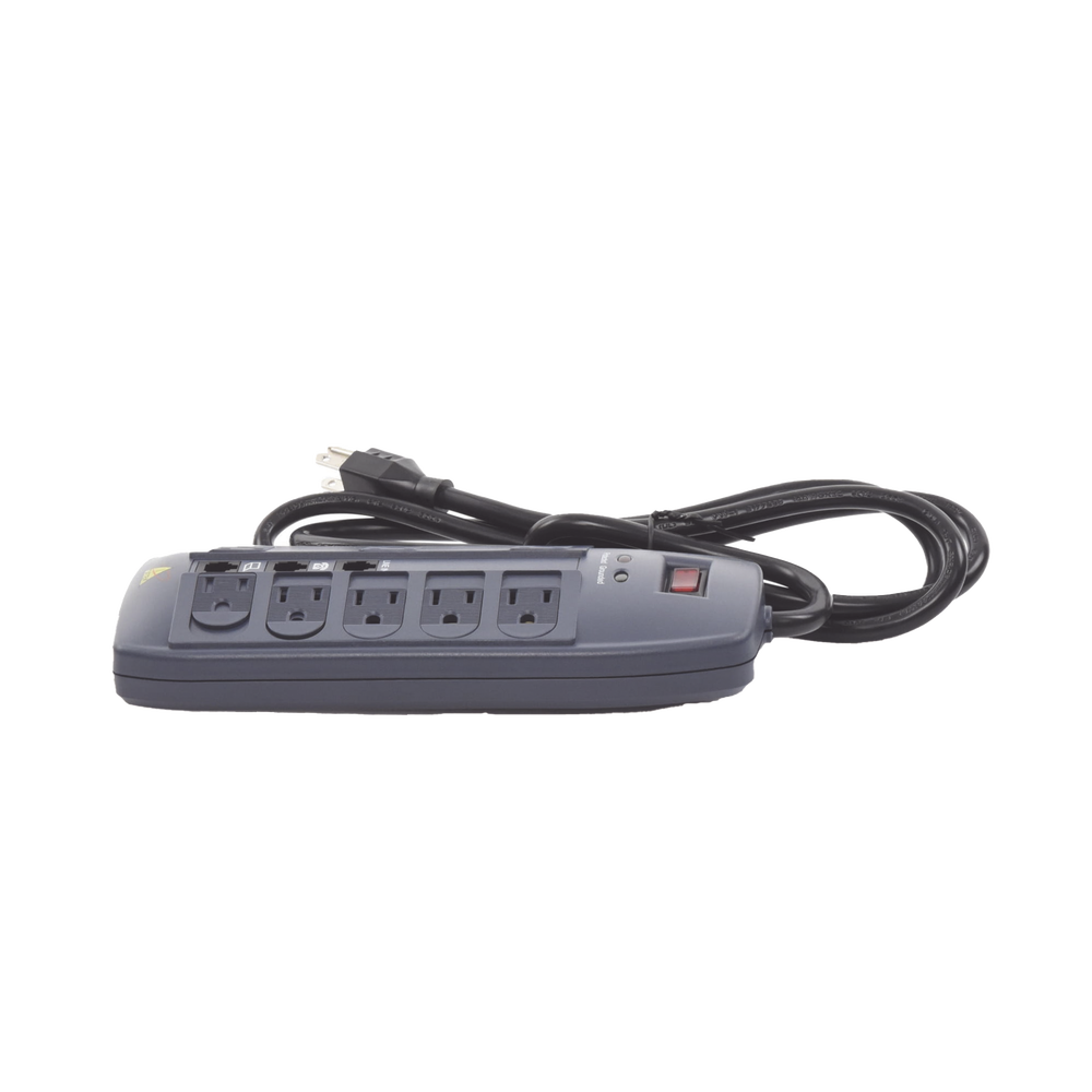 Multicontacto 8 Salidas / 120 VCA 15 A / 2160 Joules / Telco RJ11 / 6 Transformadores Simult?neos - Imagen 2