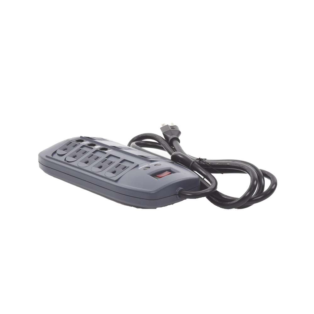 Multicontacto 8 Salidas / 120 VCA 15 A / 2160 Joules / Telco RJ11 / 6 Transformadores Simult?neos - Imagen 4