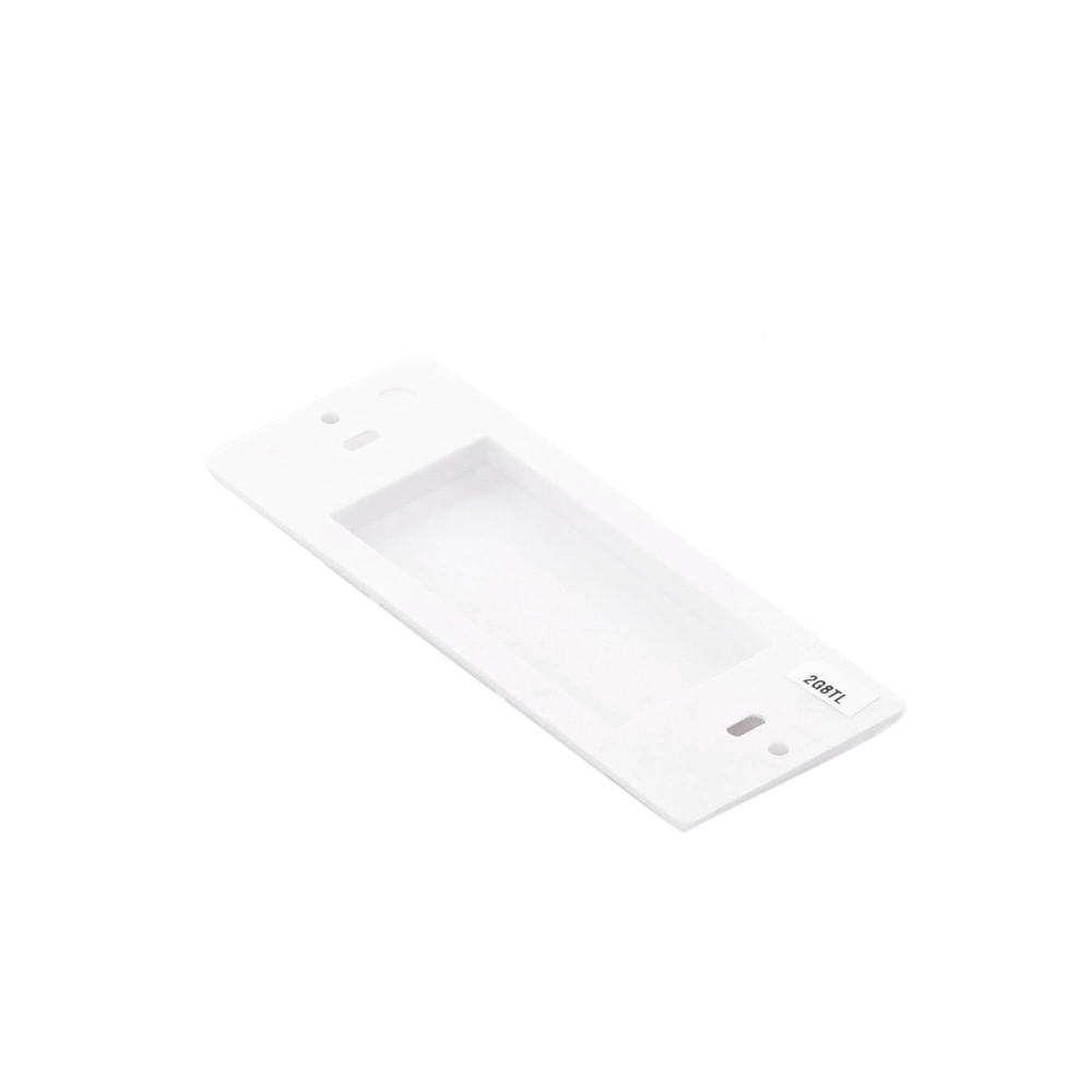 Placa ciega de pared color blanco - Imagen 5