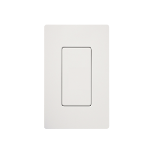 Placa ciega de pared color blanco