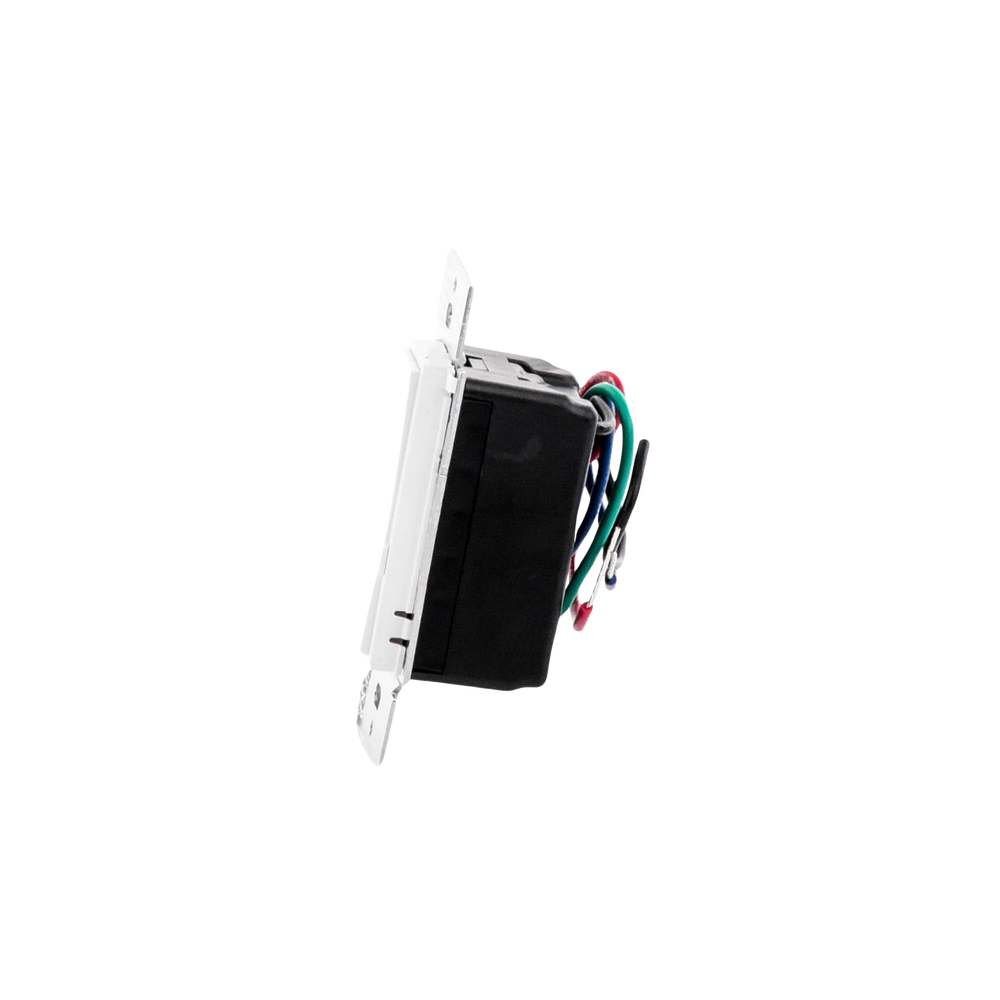 (Caseta Wireless) DIVA Atenuador de pared. Aumenta/Disminuye Intensidad de Iluminación. No requiere cable neutro. 150W LED / 600W INC/HAL - Imagen 5