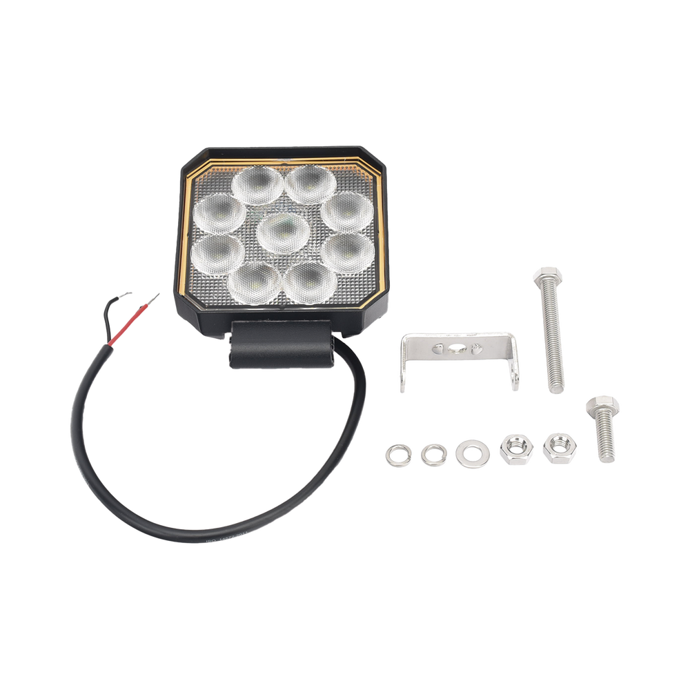 Luz de trabajo bluetooth, 9 LED, 1500 Lumenes, 12-24 Vcd - Imagen 2