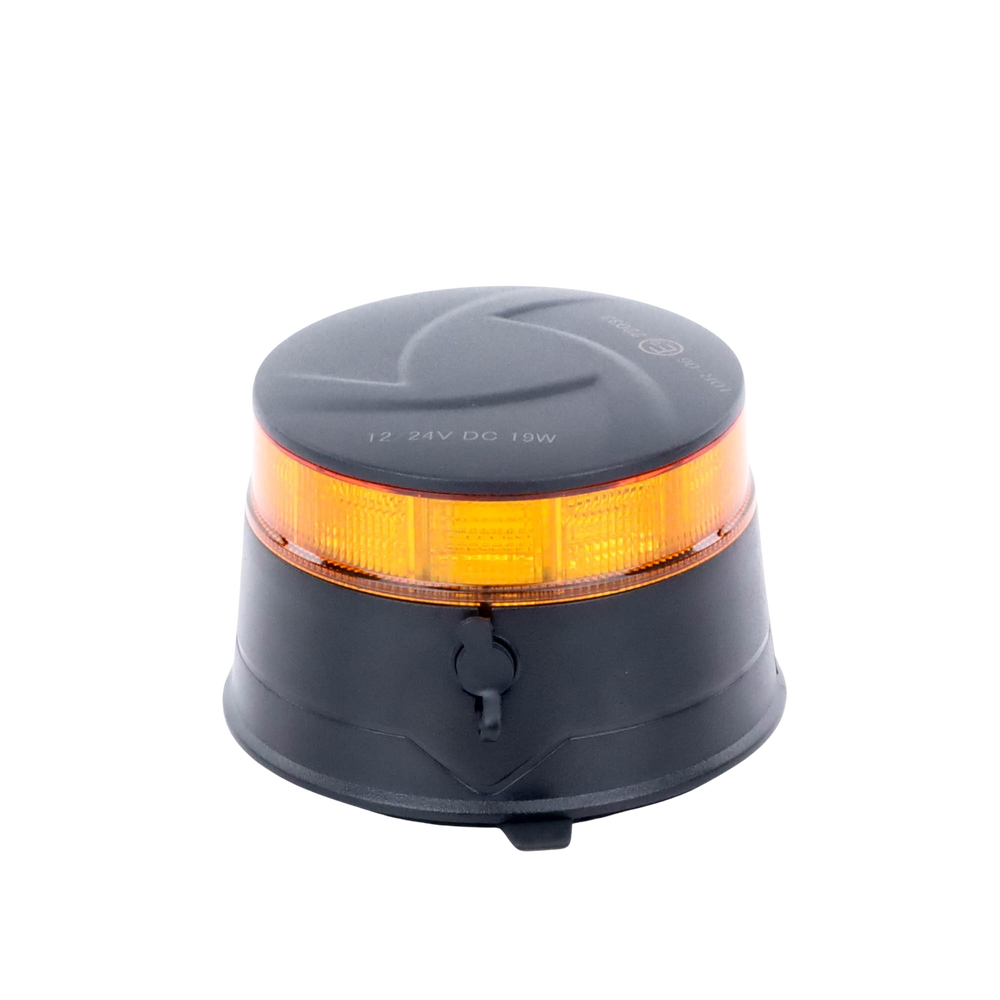 Baliza LED Recargable, Compacta y Discreta, Color Ámbar, Con Montaje Magnético y de Succión - Imagen 2