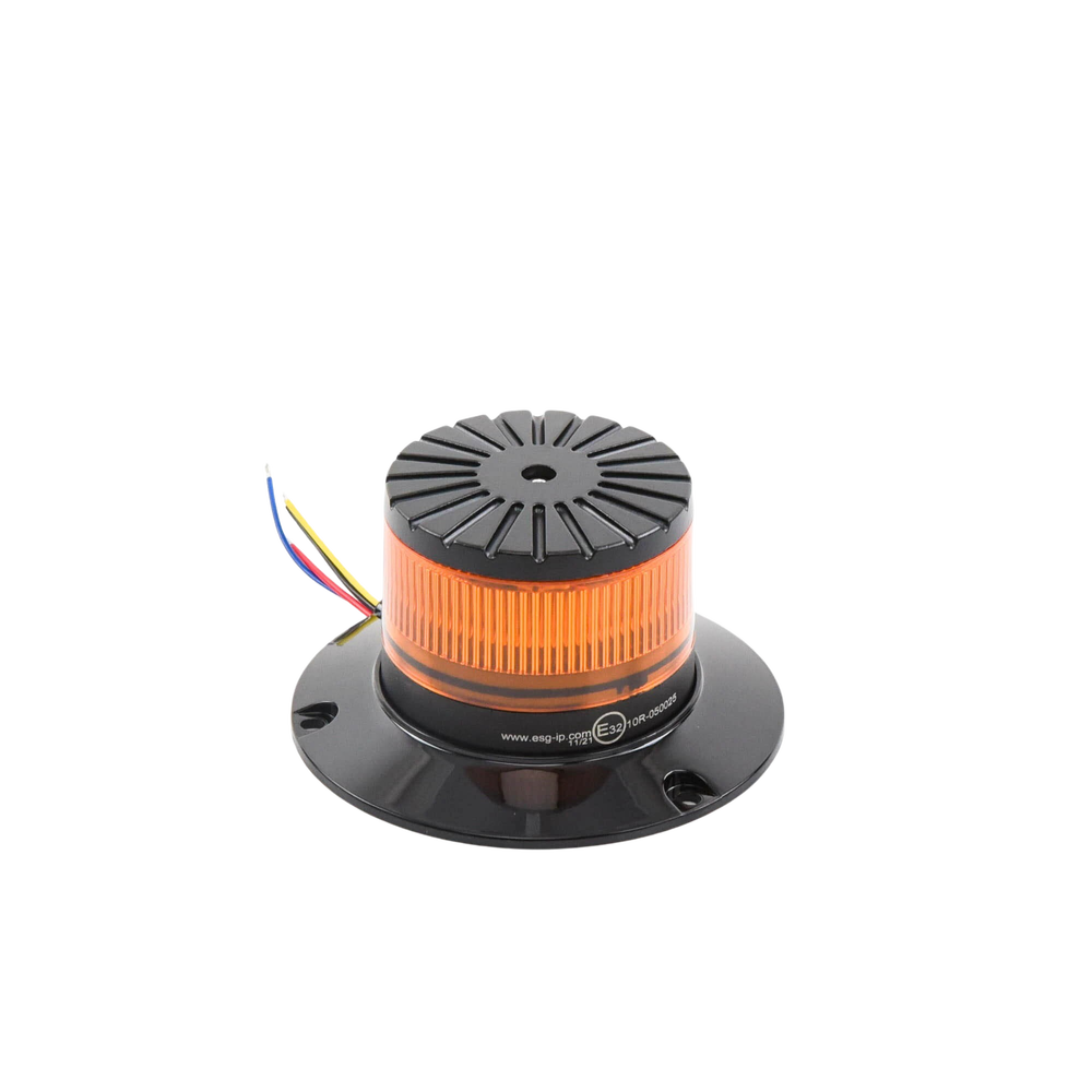 Baliza LED compacta discreta color Ambar - Imagen 2
