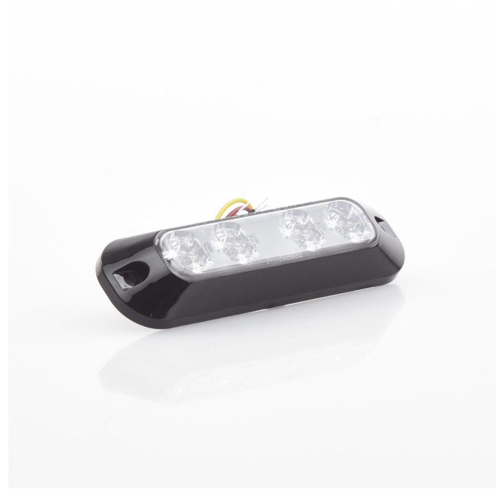 Luz Perimetral , 4 LEDs Ultra Brillantes, color Ambar - Imagen 2